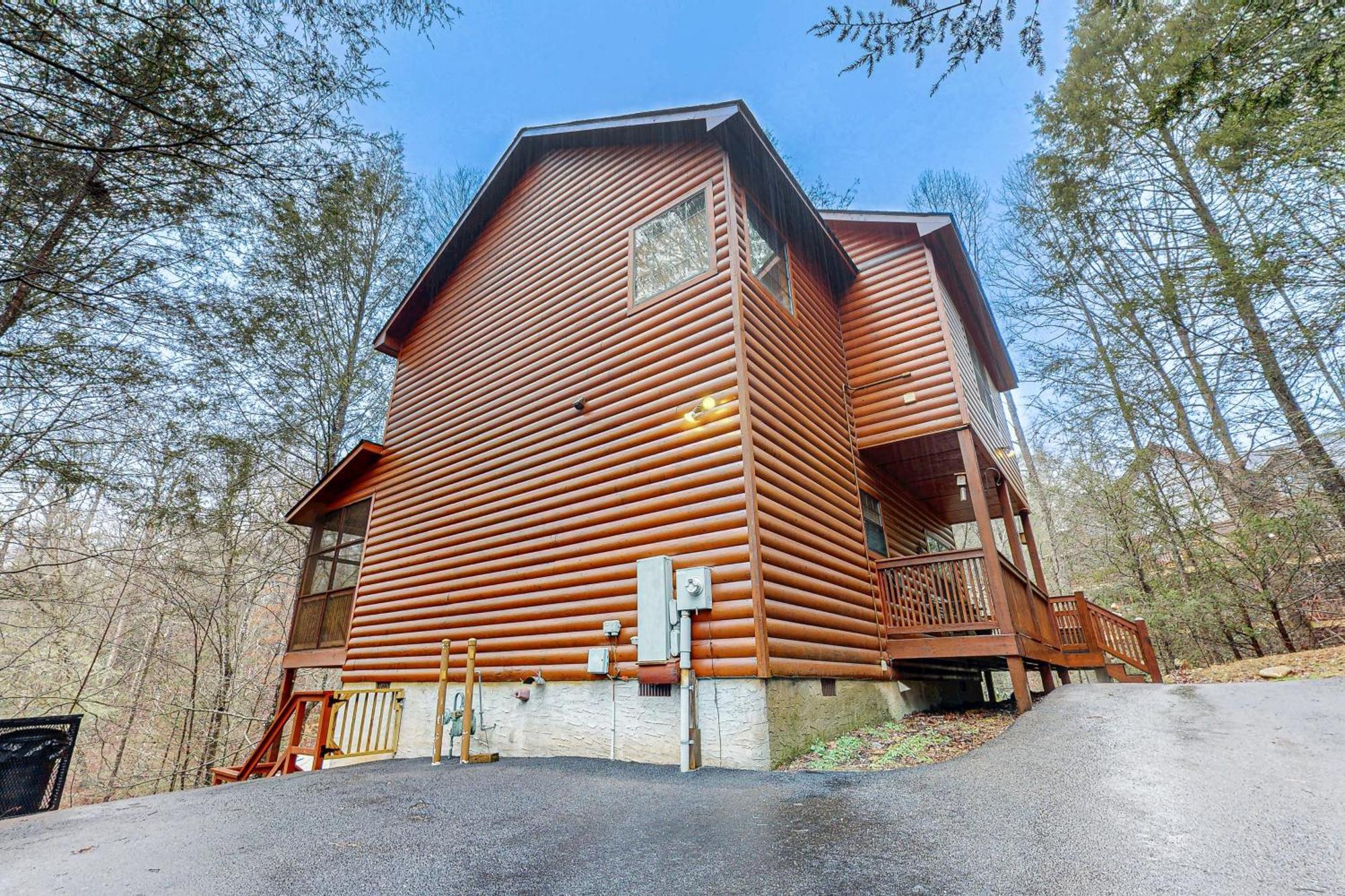 גטלינבורג Cozy Cub Cabin מראה חיצוני תמונה